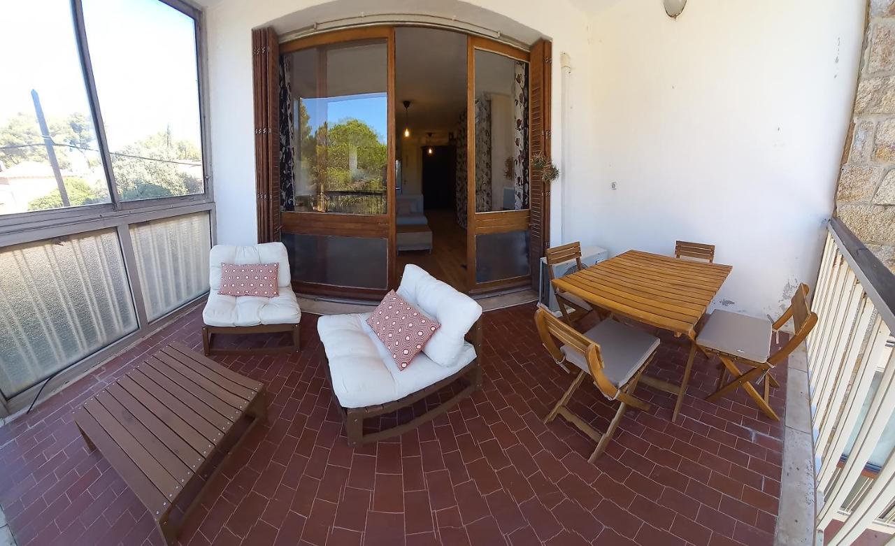 Loft Climatise "La Pinede", 50 M2, Tres Calme, 5 Mn A Pied Des Plages, Lit King Size La Seyne-sur-Mer Exterior foto